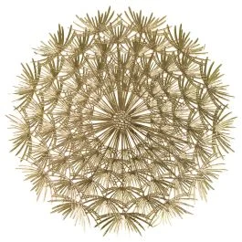 Tovaglietta soffione oro, Gold Flower