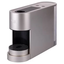 Macchina caffè espresso a capsule 1400 W, silver e nero