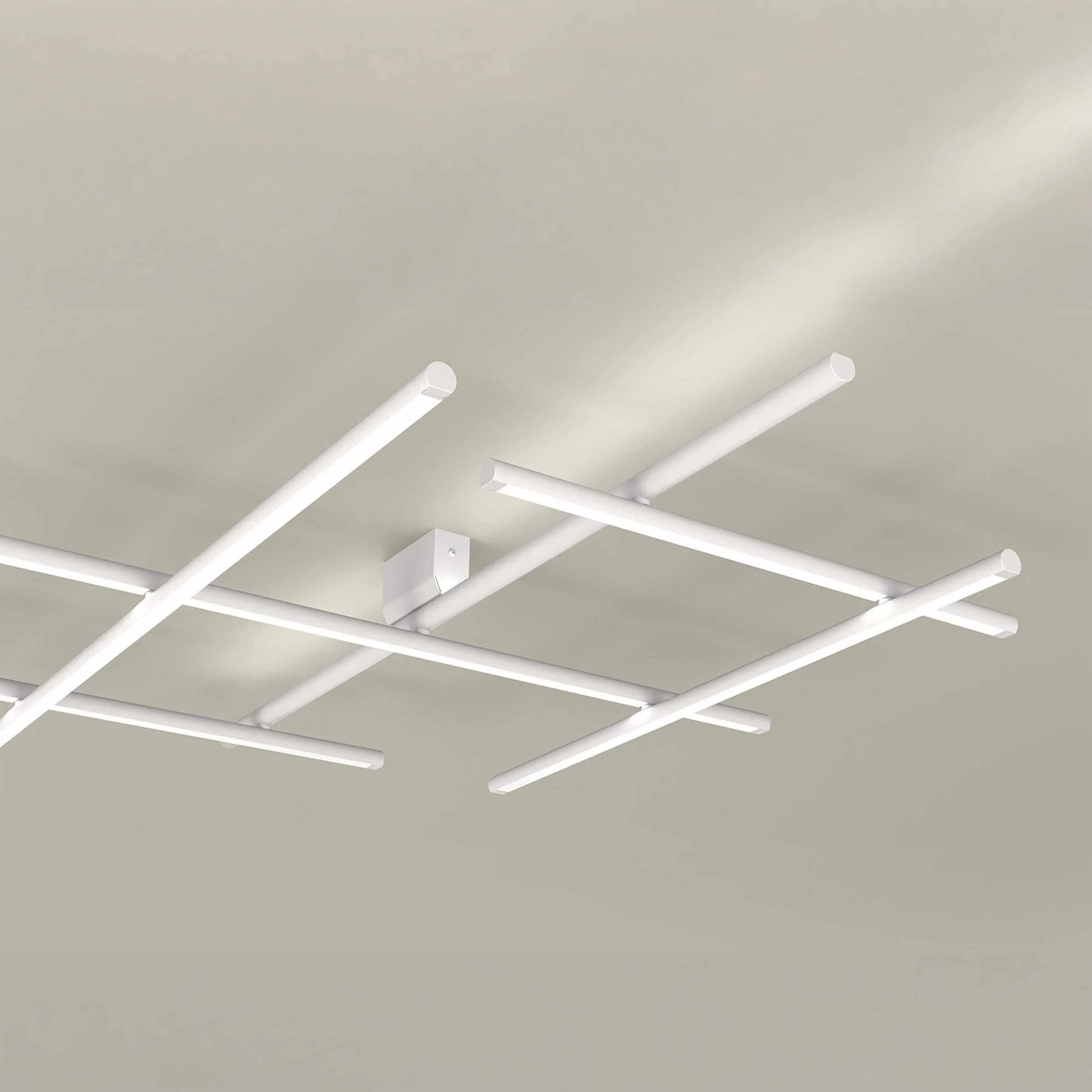 Lampada da Soffitto in Alluminio HILOW di Mathaeus Thun Hohenstein per Panzeri