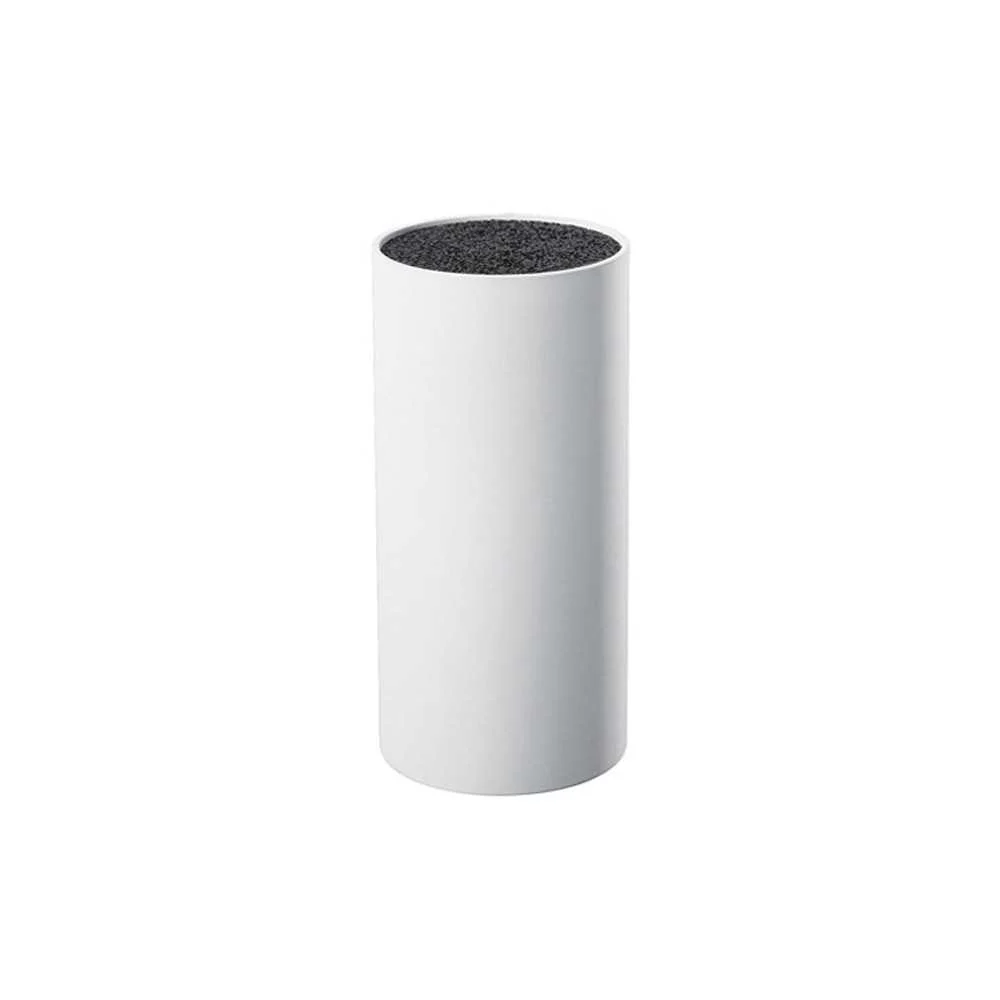 Ceppo Portacoltelli Inserto Flessibile 11×22 cm Bianco