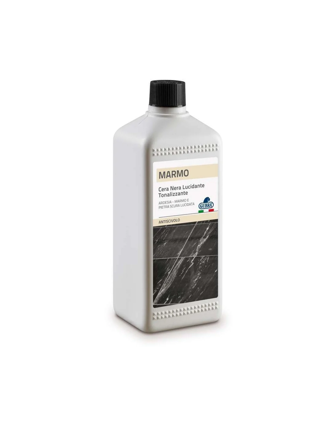CERA NERA ANTISCIVOLO LIQUIDA ARDESIA MARMO SCURO 1000 ML