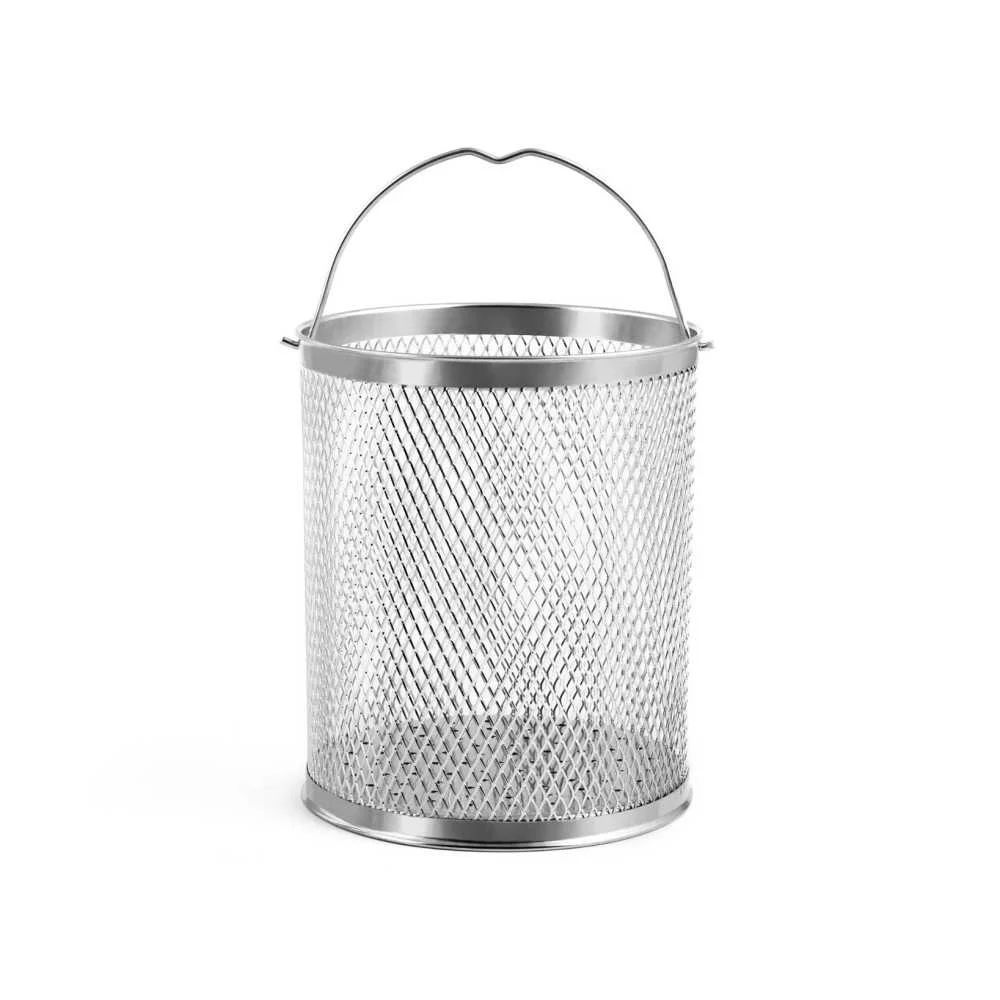 Cestello per asparagi in acciaio inox, misura 14 cm