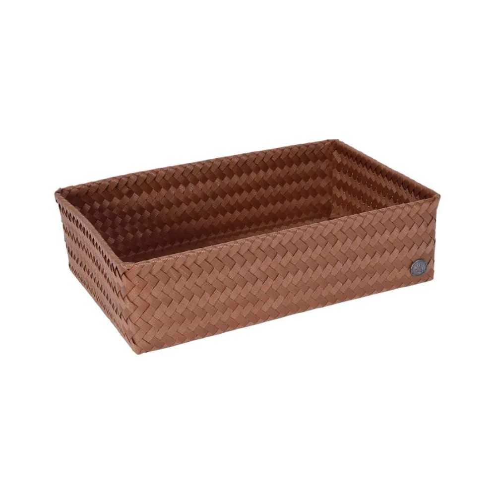Cestino portaoggetti Fit Big Sienna 24x36x10H cm