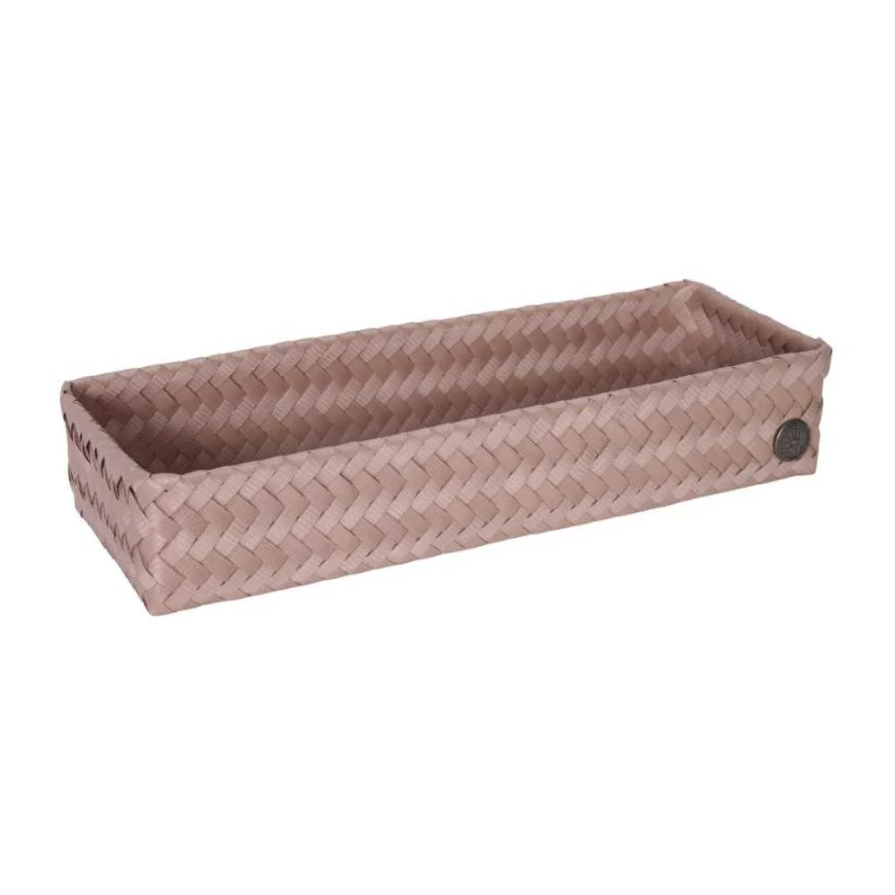 Cestino portaoggetti "Fit Long" Copper Blush 12x36x7 cm