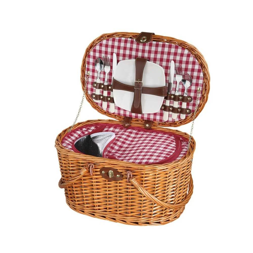 Cesto PicNic "Riva" 45x31x25 cm per 2