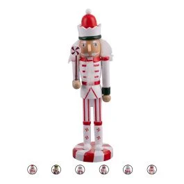 Soldato candy natalizio in legno h. 25,5 cm, Santa's House