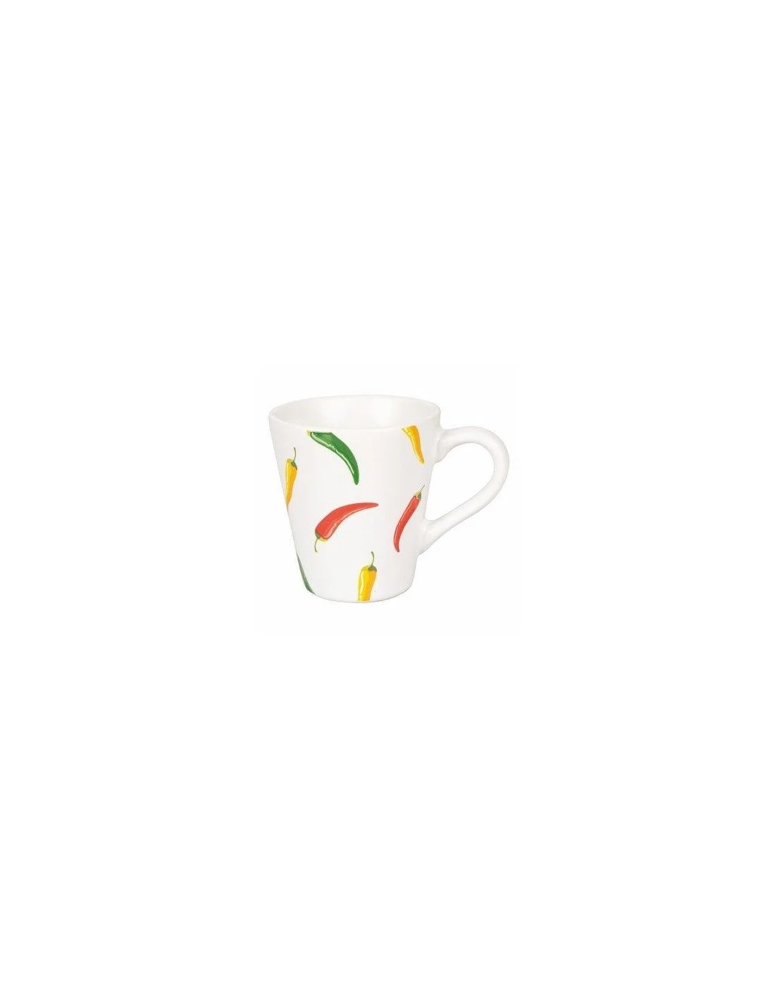 CHILI MULTICOLOR SET 6 TAZZINE CAFFE'