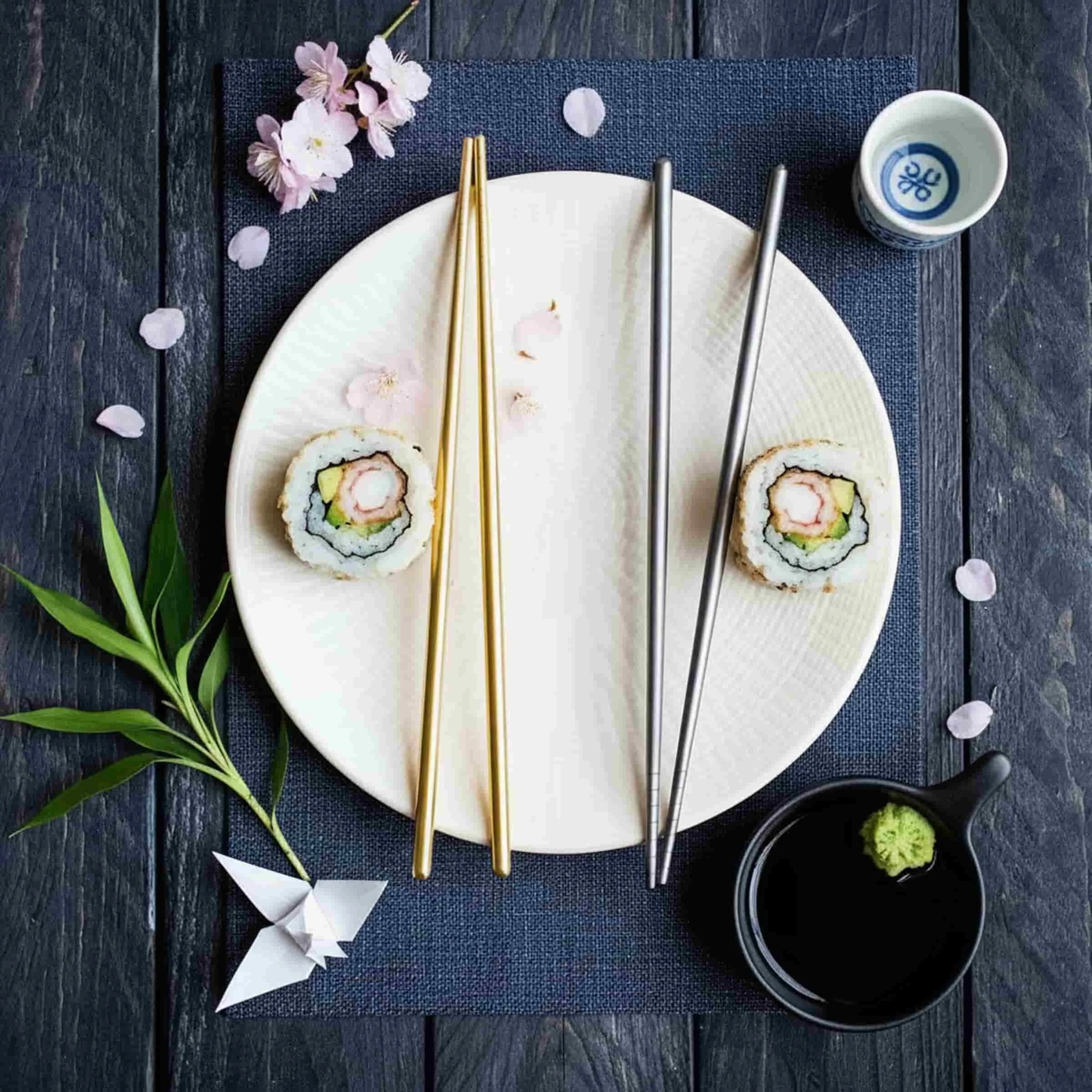 Set per Quattro di Bacchette CHOPSTICKS di Mepra