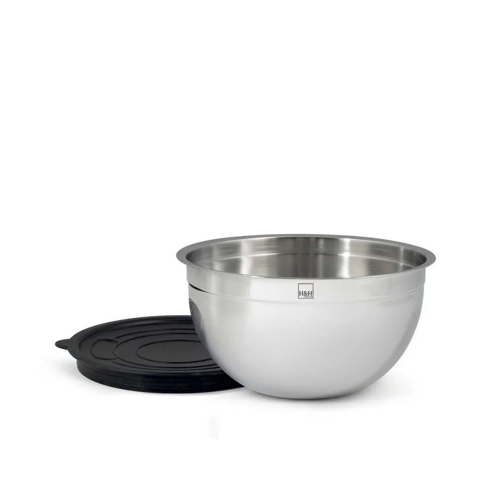 Ciotola in Acciaio Inox 18 10 con Coperchio 16 cm  Versatilità in Cucina