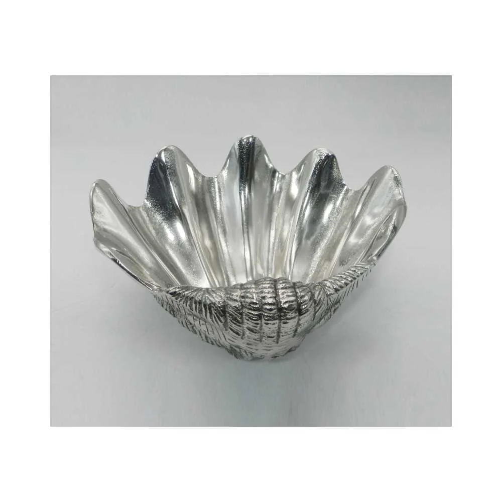 Ciotola Nichel "Conchiglia" 23,5x20,5x11 cm