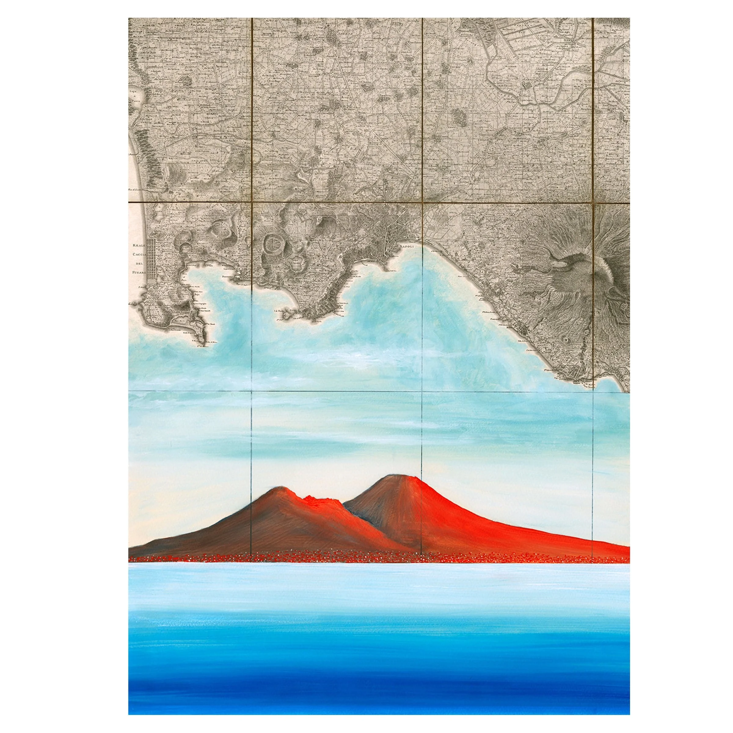 Stampa Giclée Città di Gennaro Regina