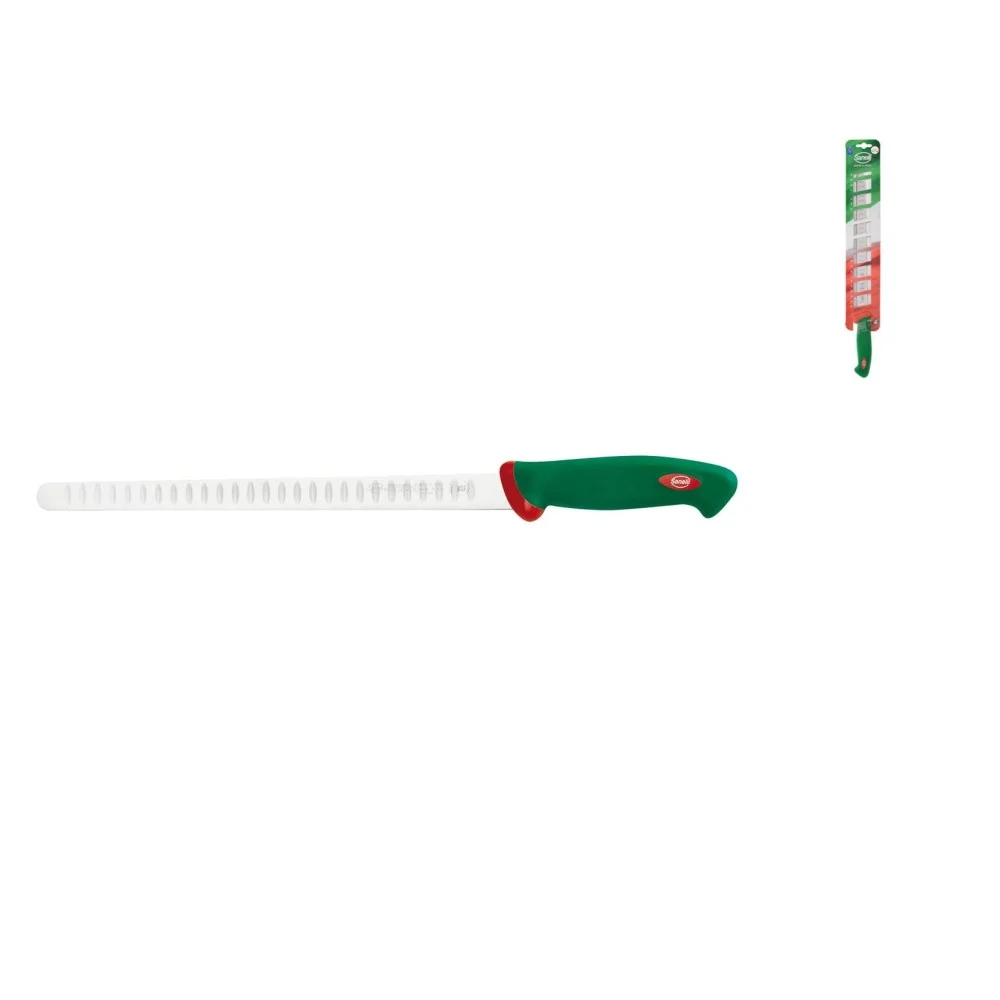 Coltello affettasalmone Sanelli Premana con lama inox olivata – Taglio preciso per salmone fresco