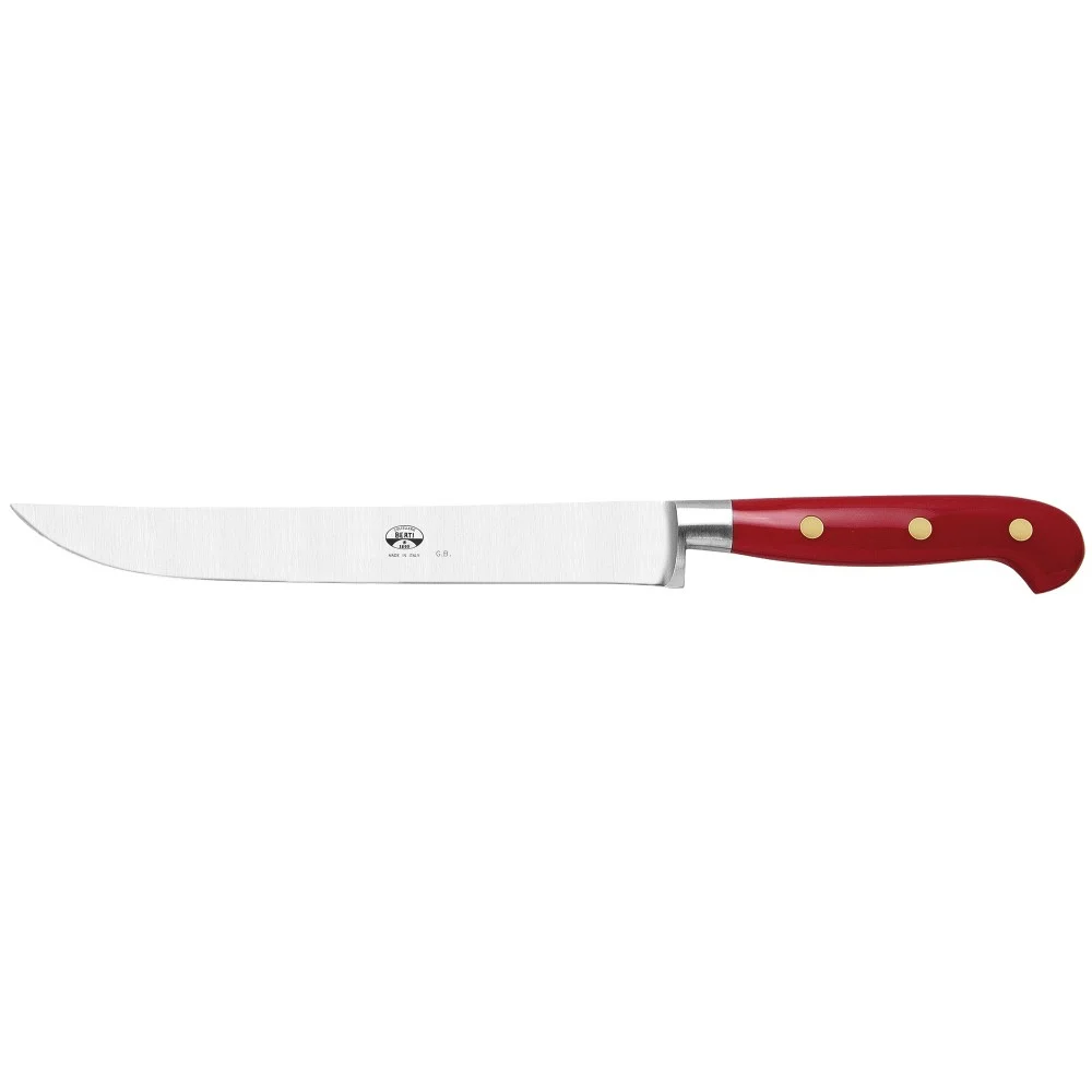 Coltello da Arrosto manico rosso 35,5 cm