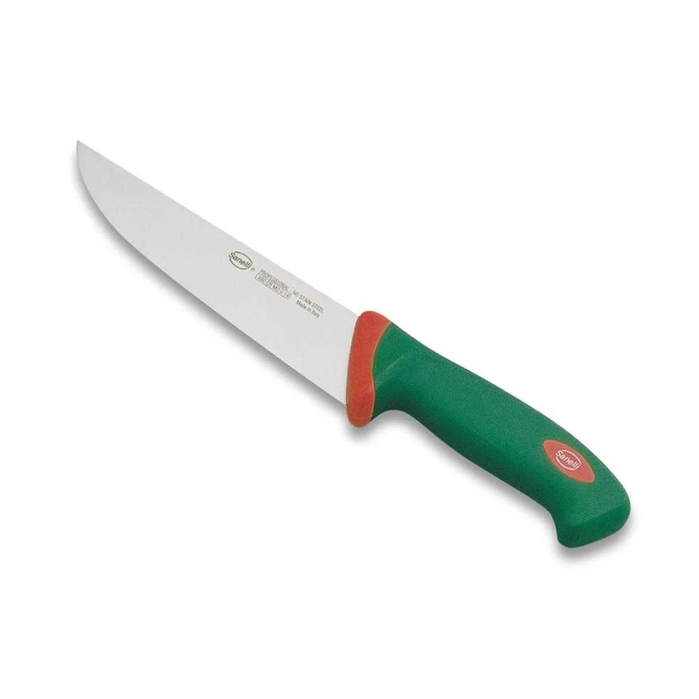 Coltello da Cucina Francese Sanelli da 18 cm  Acciaio Inox e Manico Antiscivolo