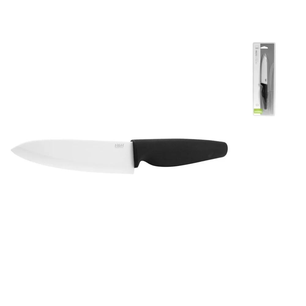 Coltello da Cucina Lama Ceramica Bianca 12,5 cm