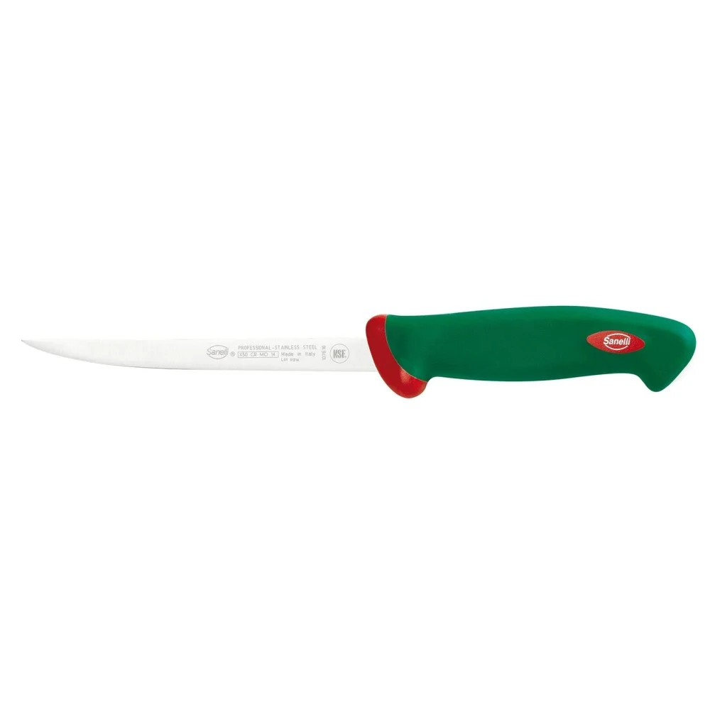 Coltello da Filettatura Pesce Sanelli Premana con lama in acciaio inossidabile