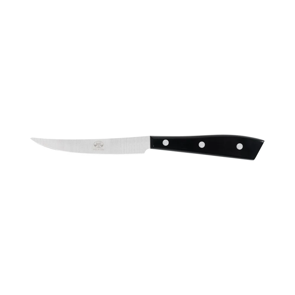Coltello da Tavola "Compendio" Manico Nero 12,5 cm