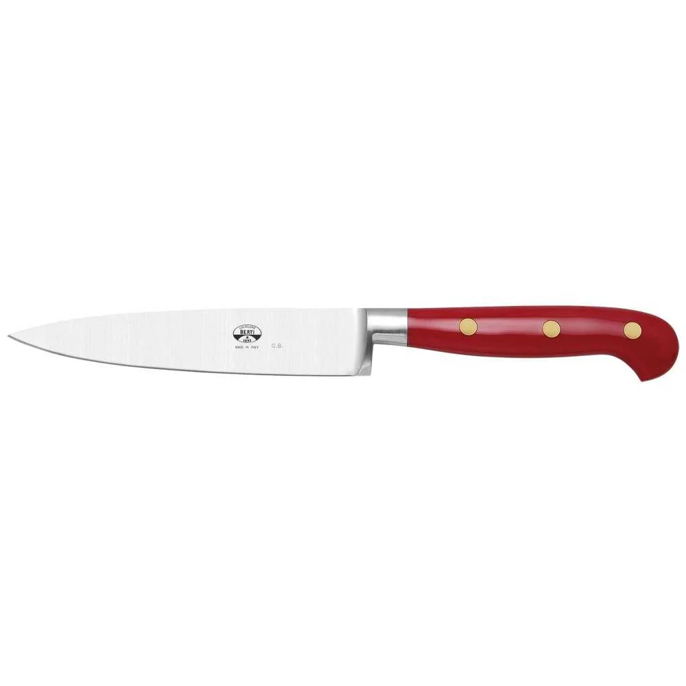 Coltello Trinciante Verdure manico Rosso 29 cm