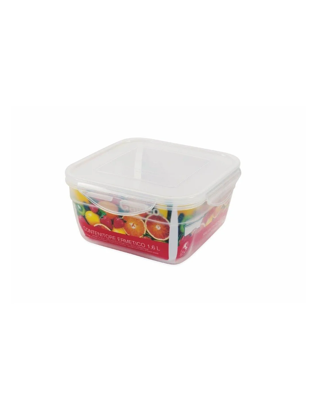 CONTENITORE ERM.QUADRO 1,6 LT PLASTICA