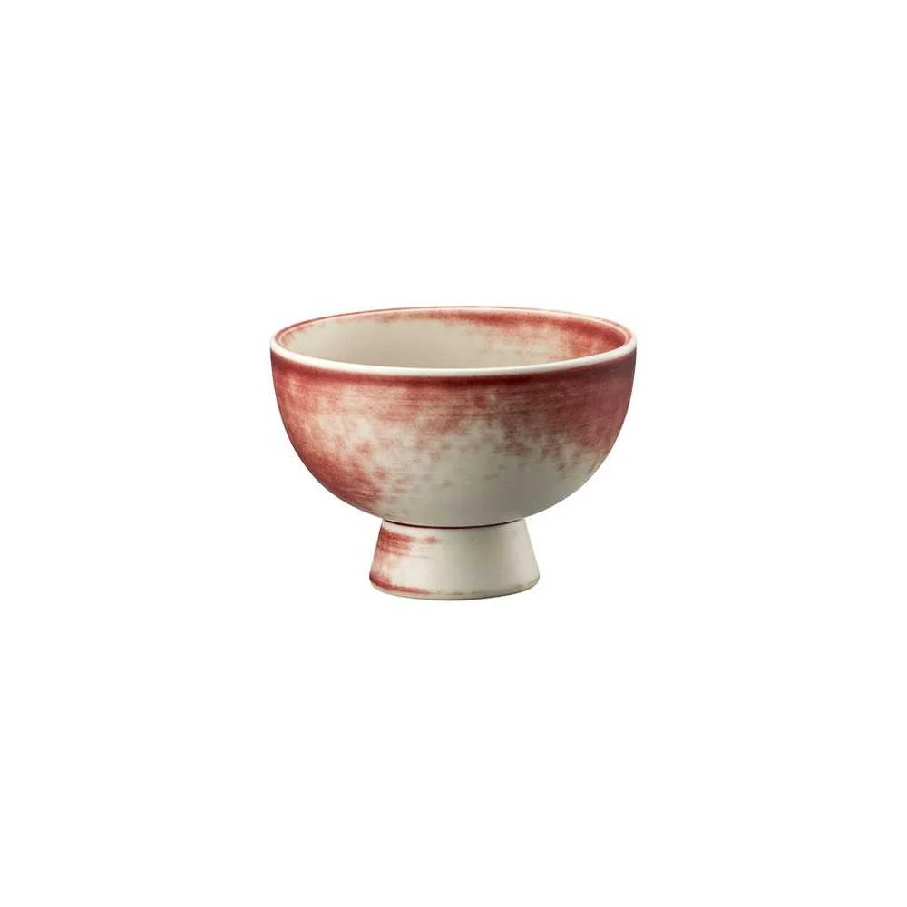 Coppa con Piede Rosenthal Bloom Scarlet 9,4 cm