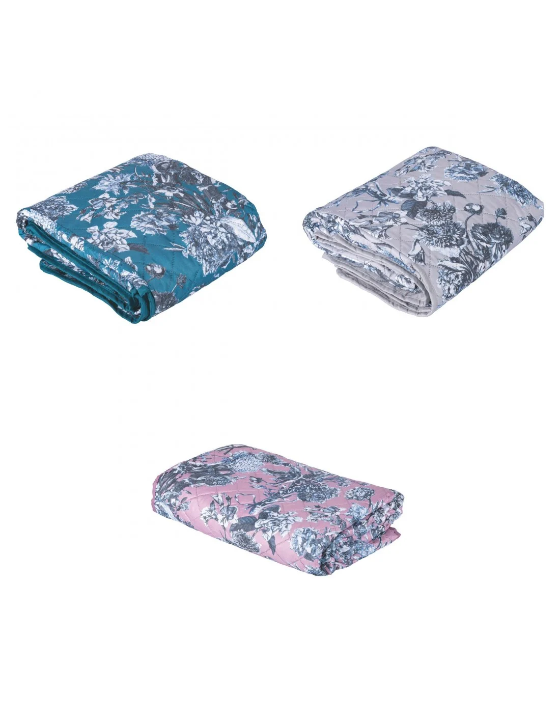 COPRIDIVANO ANTIM FLOWER 3 COLORI ASSORTITI 2 POSTI 223X179CM