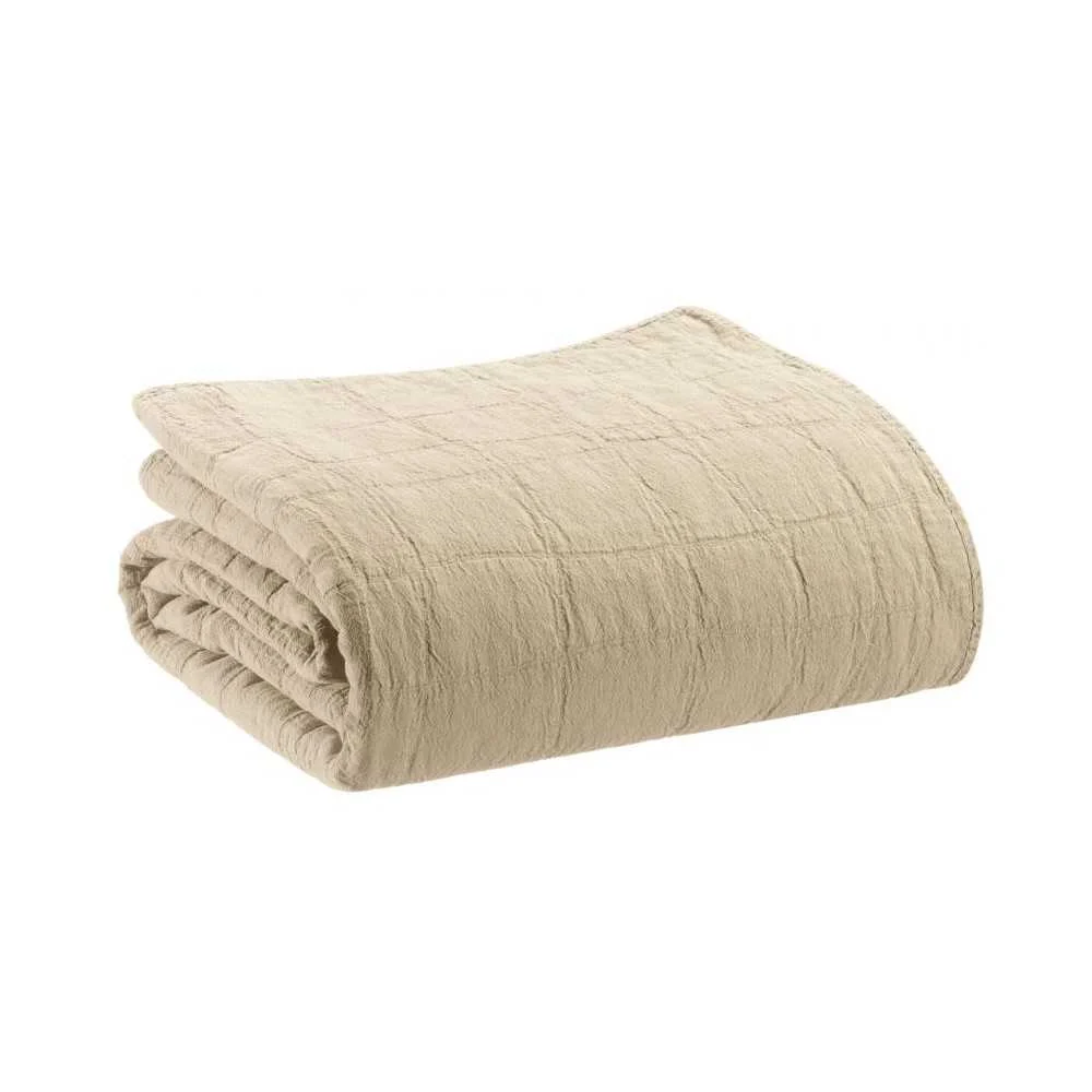 Copriletto Titou Color Lino 240x260 cm – Sostenibilità e Comfort