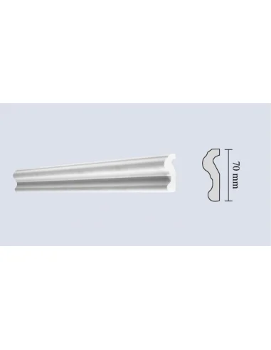 Cornice in polistirolo estruso F70