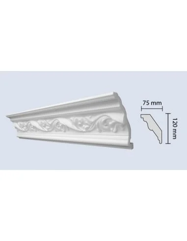 Cornice in polistirolo Modello G34