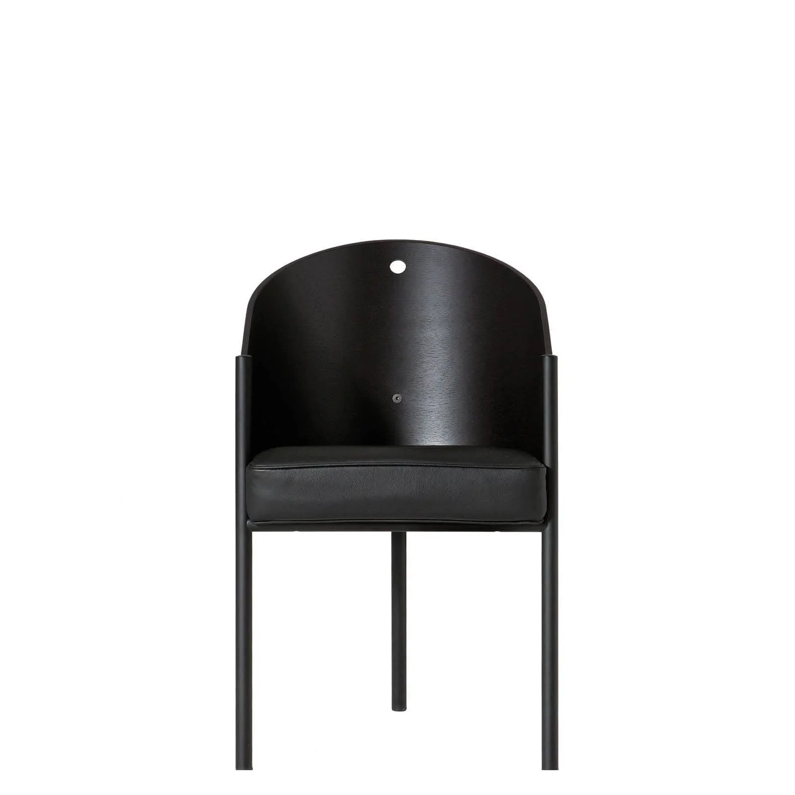 Sedia in Rovere COSTES Nero di Philippe Starck per Driade
