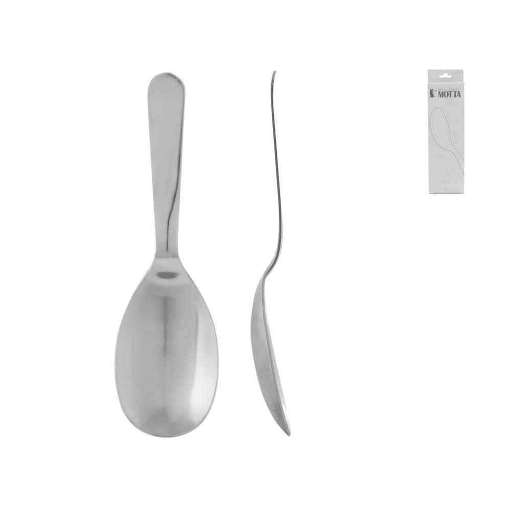 Cucchiaione in Acciaio Inox per Servire Riso 25 cm