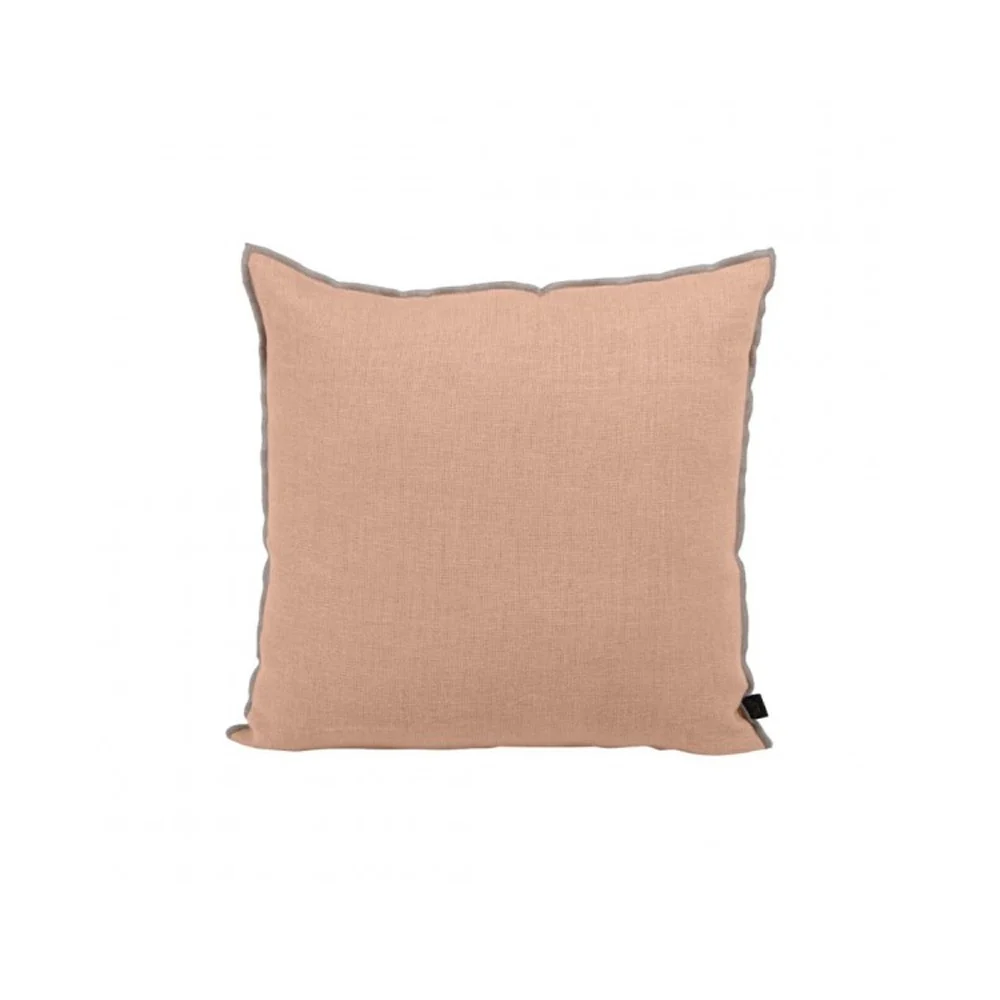 Cuscino in Lino Rosa Antico 45x45 cm – Eleganza Naturale