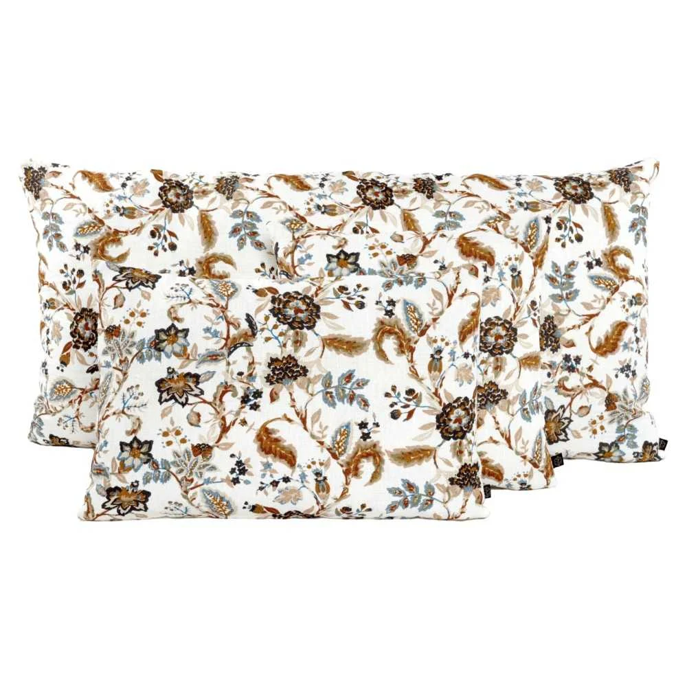 Cuscino lino Mahe 45x45 cm raffinato in lino lavato