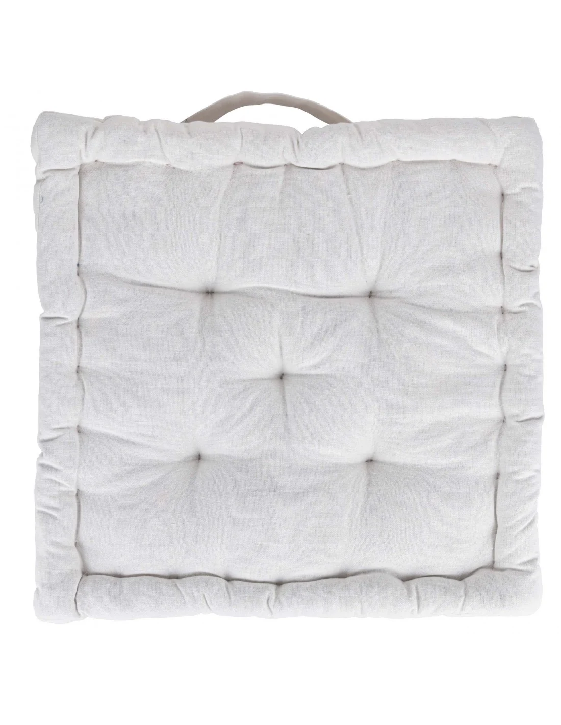CUSCINO MATERASSO 40X40X8CM ECRU