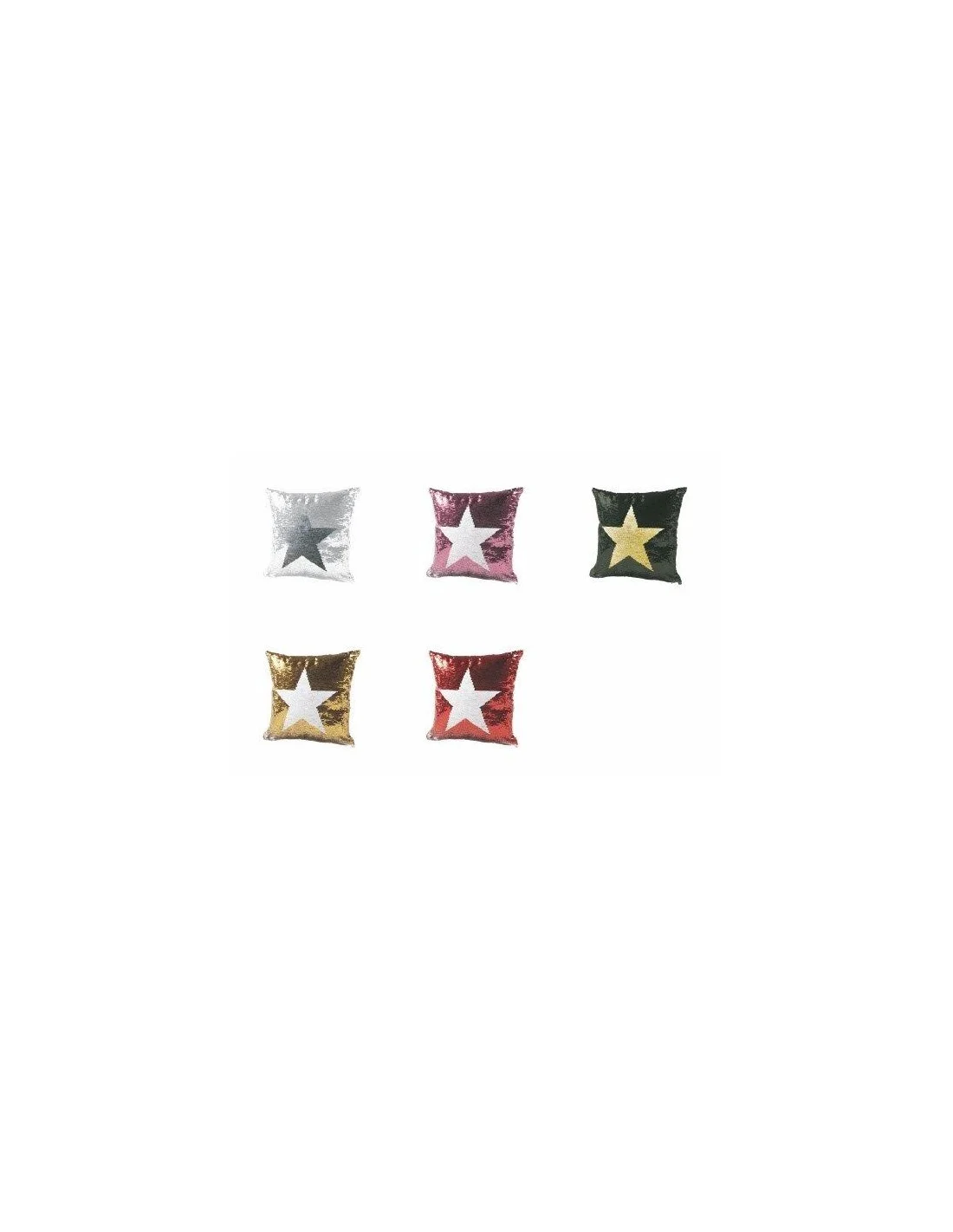 CUSCINO PAILLETTES DOPPIO 40X40 350GR STELLA