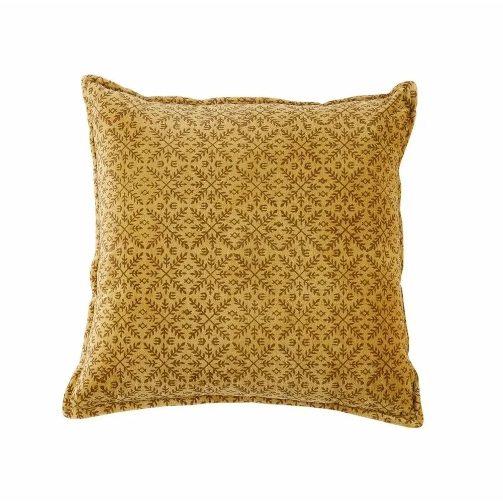 Cuscino Velluto 45x45 cm Beige Dorato Glory