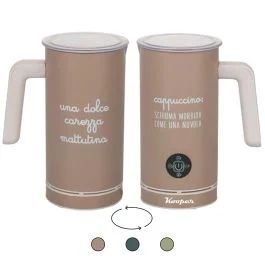 Cappuccinatore, monta e scalda, 500W, silver, Kooper