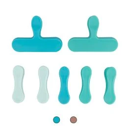 Set 7 clips chiudi pacco misure assortite, SìChef