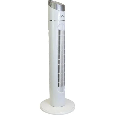Ventilatore a torre digitale e pannello tattile con telecomando PURLINE VENTY TO 40