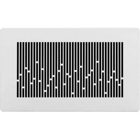 Griglia Valsir AriaSilent Urban bianca 280x160 mm per sistemi di VMC (Ventilazione meccanica controllata) VS0435401