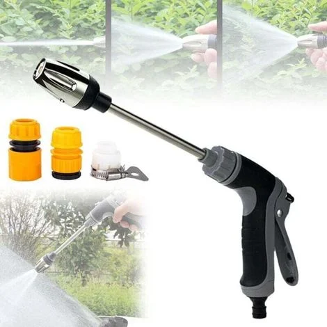 Turbowasher – Potente idropulitrice ad alta pressione per qualsiasi tubo da giardino, ugello a getto 2 in 1, My Garden Friend Turbowasher idropulitrice ad alta pressione per tubo da giardino