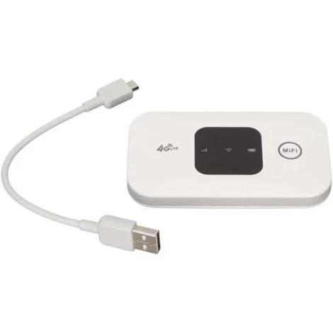 Access point Internet portatile ad alta velocità da 150 Mbps, router 4G con scheda SIM e ampia copertura per viaggi e ufficio domestico.