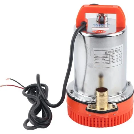Pompa sommergibile per pozzi profondi DC 12V Pompa per acqua di irrigazione