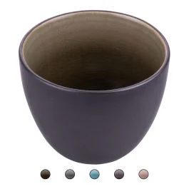 Tazza 210 ml in gres bicolor, The Market
