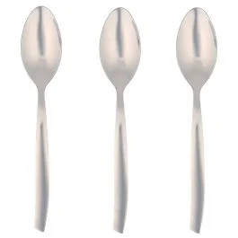 Set 3 cucchiai in acciaio inox 18/0, Shark