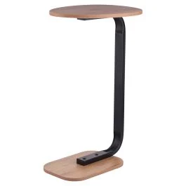 Tavolino laterale d'appoggio l, 37x27x57,5, rovere, Sibilla