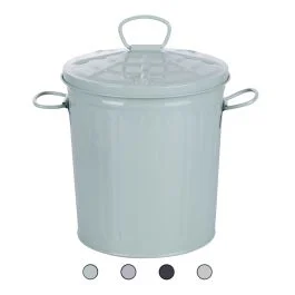 Pattumiera con coperchio e impugnature laterali 18 L