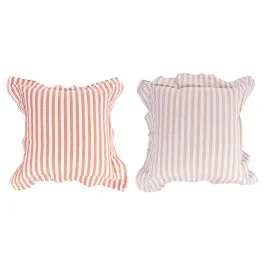 Cuscino arredo 53x53 cm in cotone, Chocolate