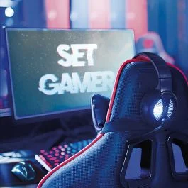 Box gaming, sedia scrivania e combo gamer 5 in 1