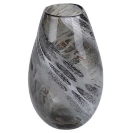Vaso arredo in vetro h. 30 cm, Venice Sibilla