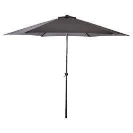 Ombrellone da giardino grigio Ø 300 x h. 236 cm, Cuba Esté
